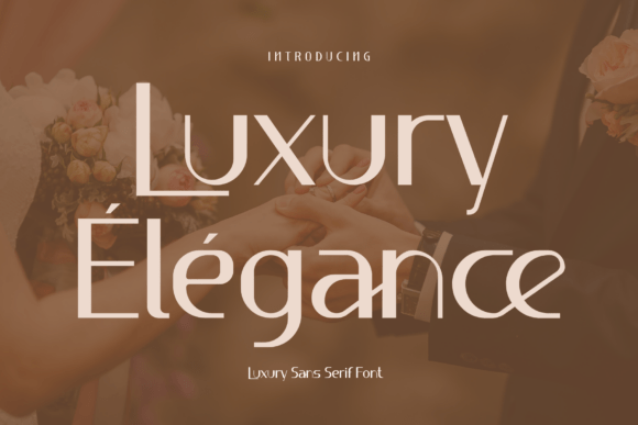 Luxury Élégance Font for Makers